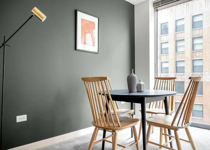 Апартаменты Loop 1br W Pool Gym Nr Financial District Chi-282 *