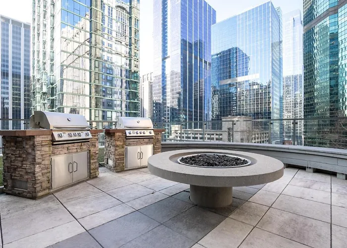 Апартаменты Loop 1br W Pool Gym Nr Financial District Chi-282 Чикаго
