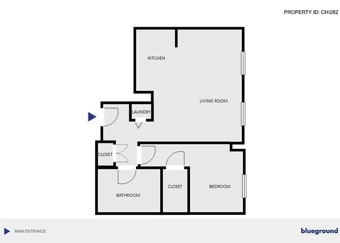 Апартаменты Loop 1br W Pool Gym Nr Financial District Chi-282 *