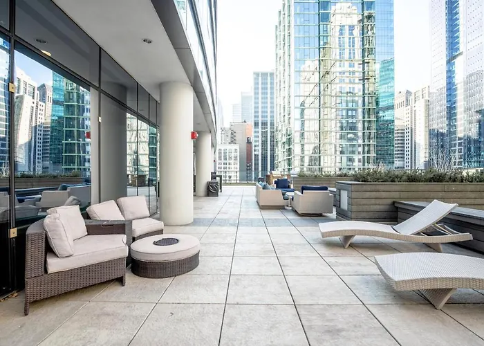Loop 1br W Pool Gym Nr Financial District Chi-282 Апартаменты Чикаго