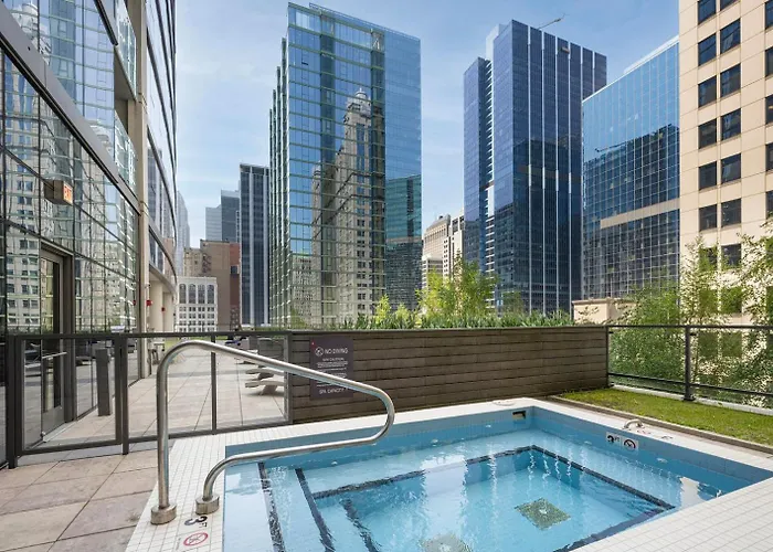 Апартаменты Loop 1br W Pool Gym Nr Financial District Chi-282 *